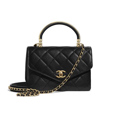 chanel bag with top handle|chanel top handle bag small.